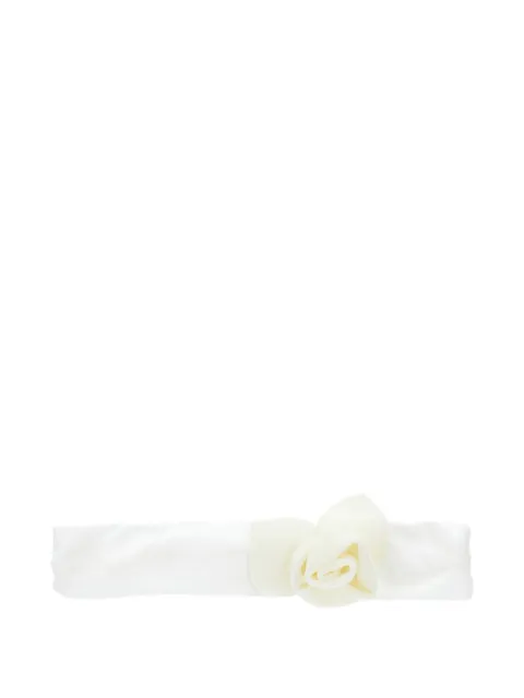 Monnalisa floral-detail ruched headband