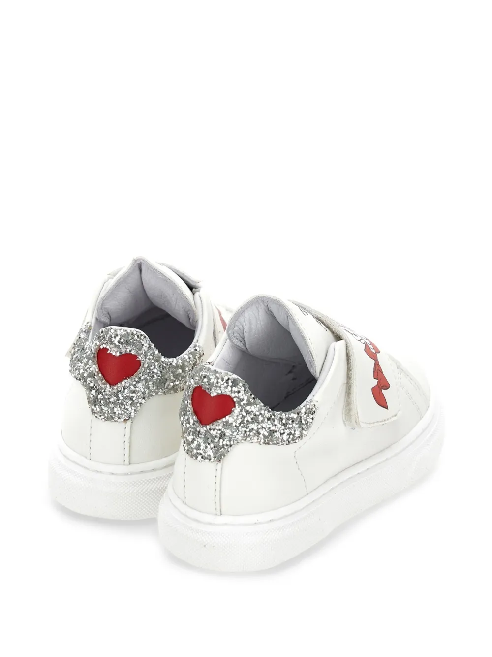 Monnalisa Sneakers met glitter Wit