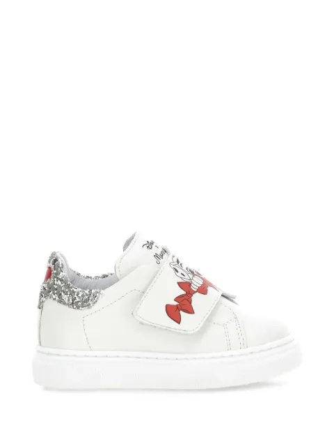Monnalisa glitter-detail sneakers