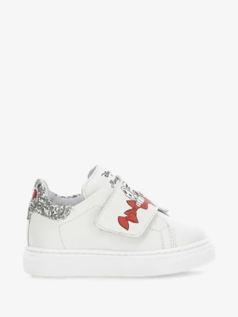 Monnalisa glitter-detail sneakers