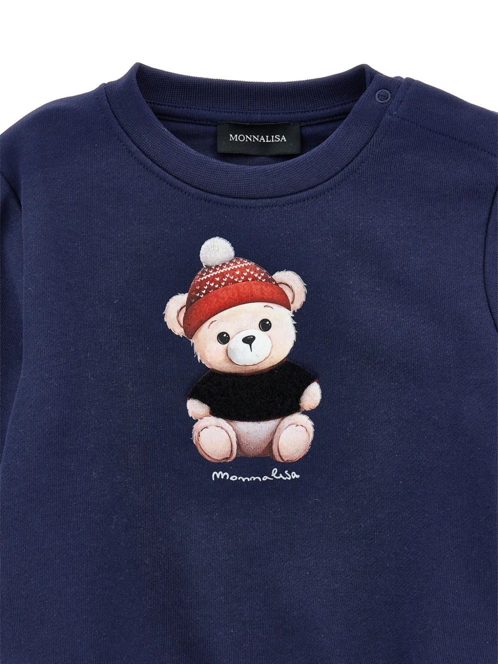 Monnalisa Trainingspak met teddybeerprint Blauw