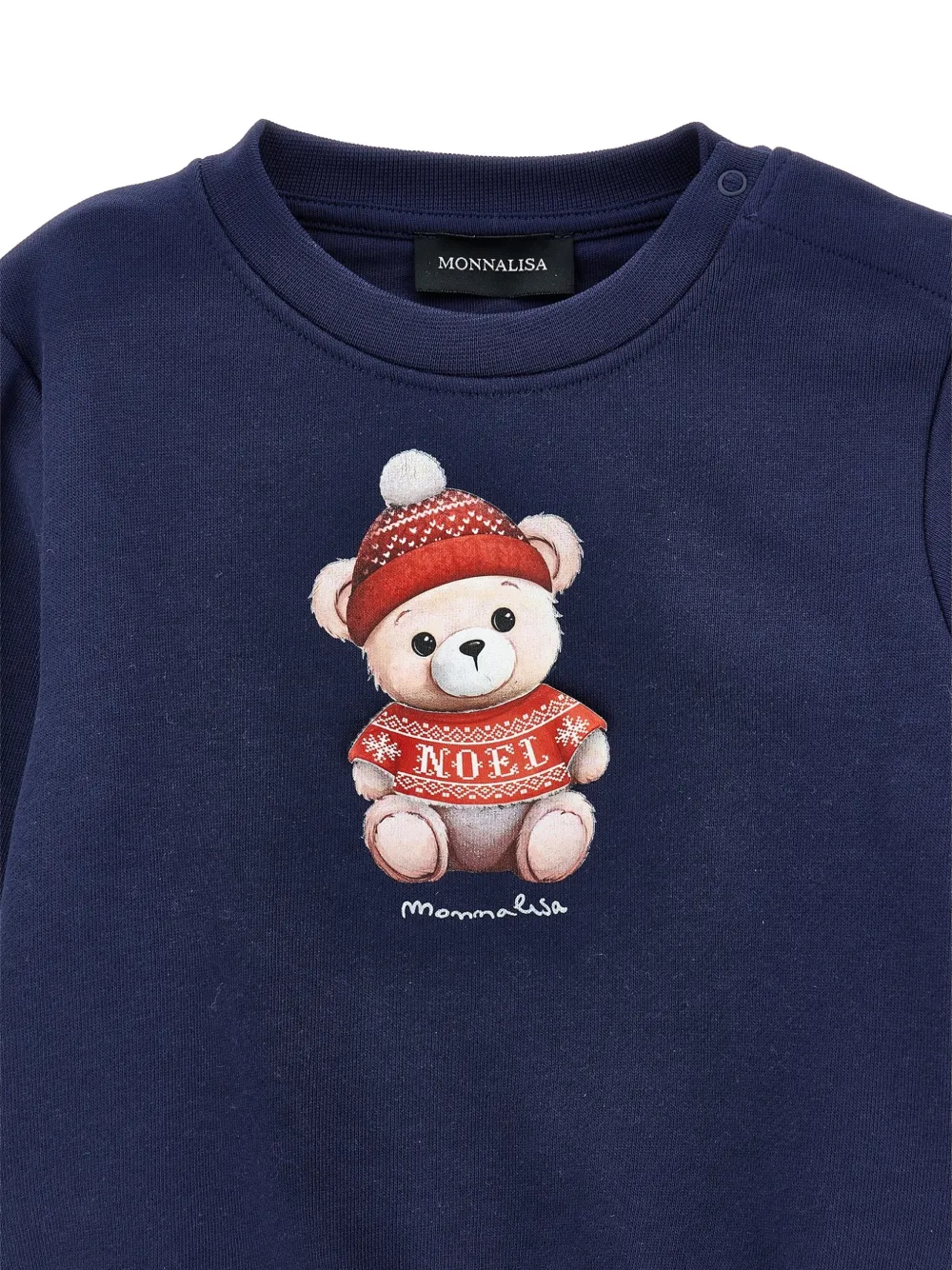 Monnalisa Trainingspak met teddybeerprint Blauw