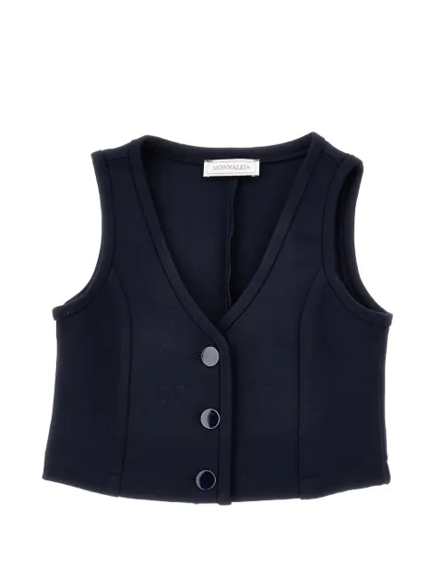 Monnalisa buttoned waistcoat
