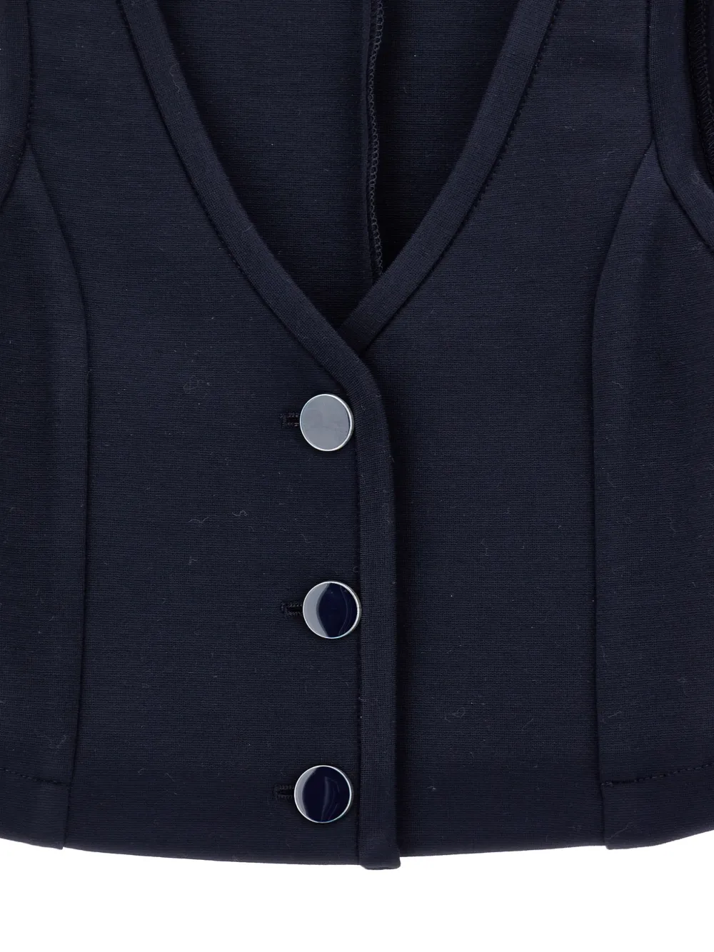Monnalisa Gilet met knopen Blauw