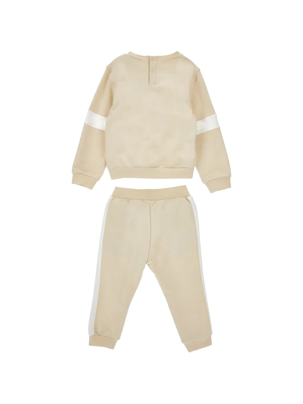 Monnalisa Trainingspak met paardenpatch Beige