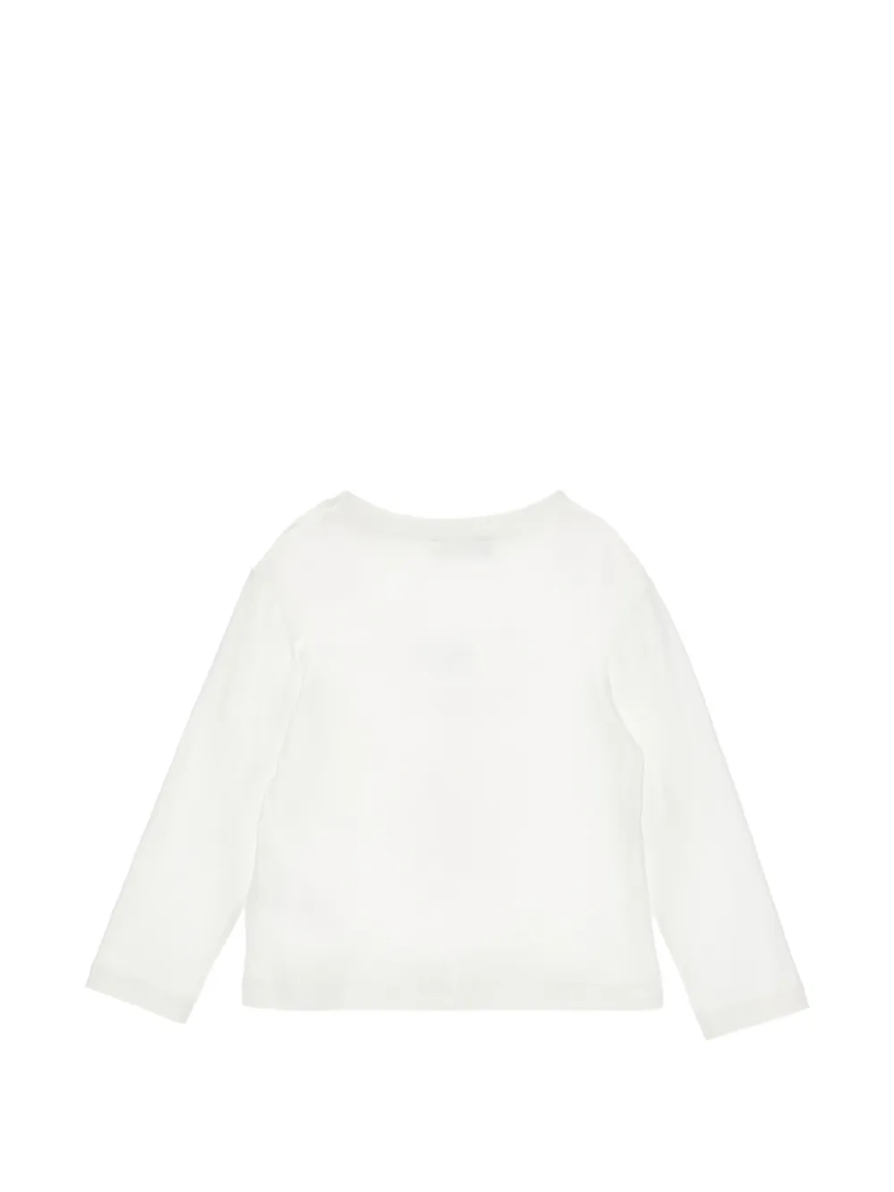 Monnalisa T-shirt met grafische print Wit
