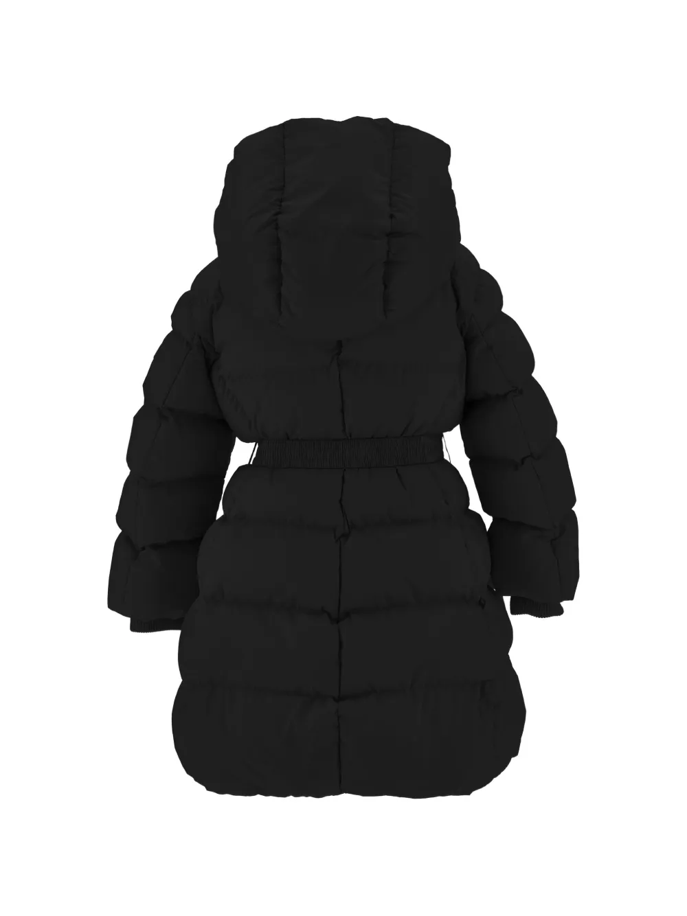 Monnalisa Jas met capuchon Zwart