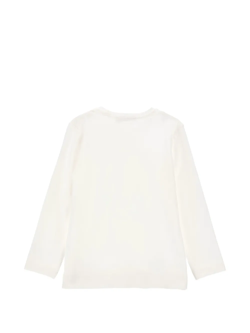 Monnalisa T-shirt met bloemenprint Beige