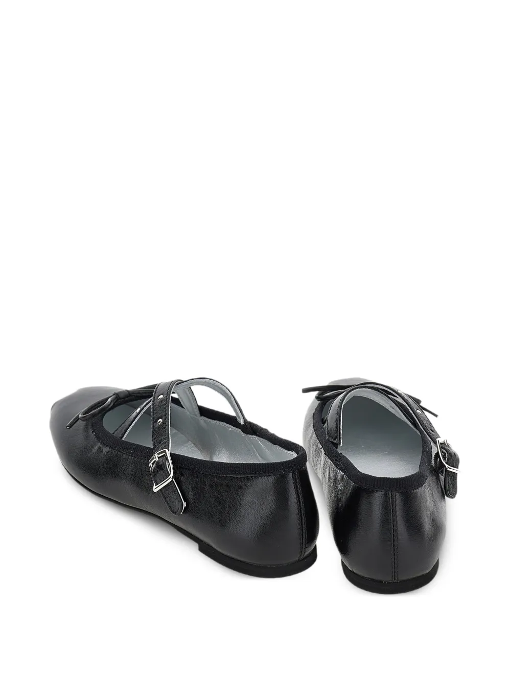 Monnalisa Ballerina's met strikdetail Zwart