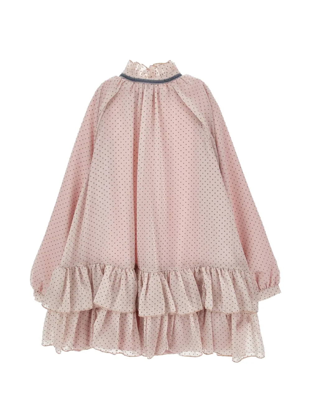 Monnalisa Jurk met stippen Roze