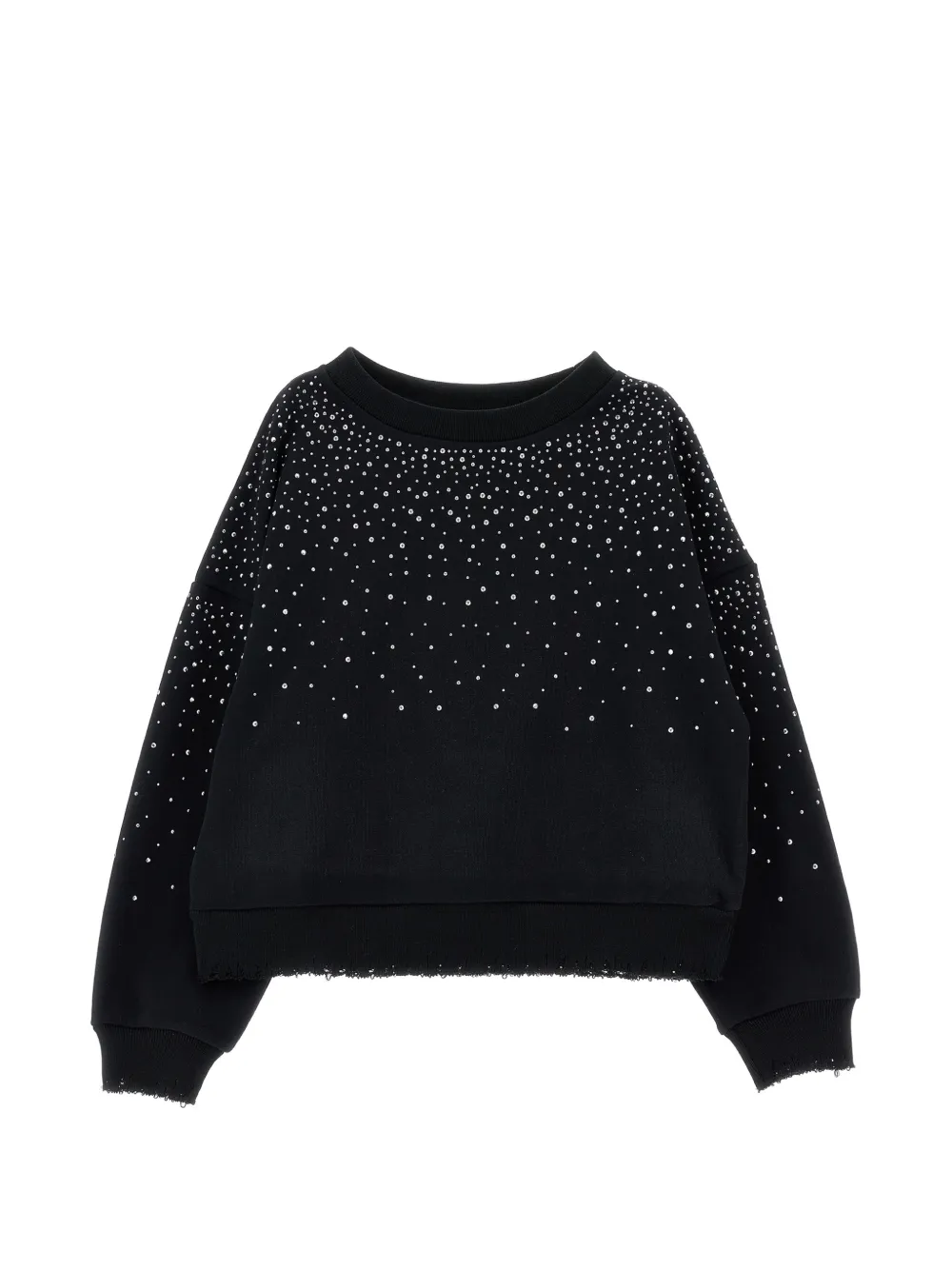 Monnalisa Maglione con strass - Nero