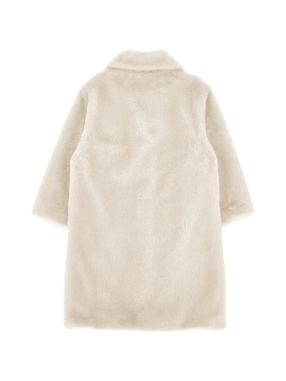 Monnalisa Jas van imitatiebont Beige
