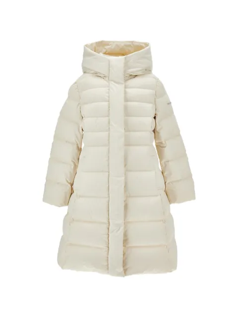 Monnalisa quilted hooded padded coat
