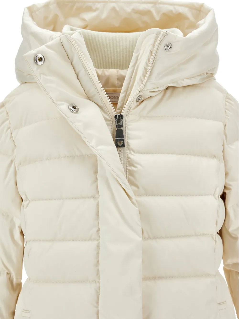 Monnalisa Gewatteerde jas Beige
