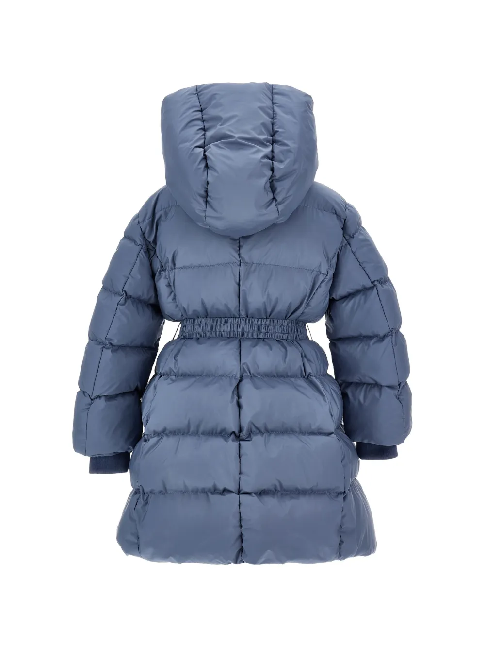 Monnalisa Jack met capuchon en ceintuur Blauw