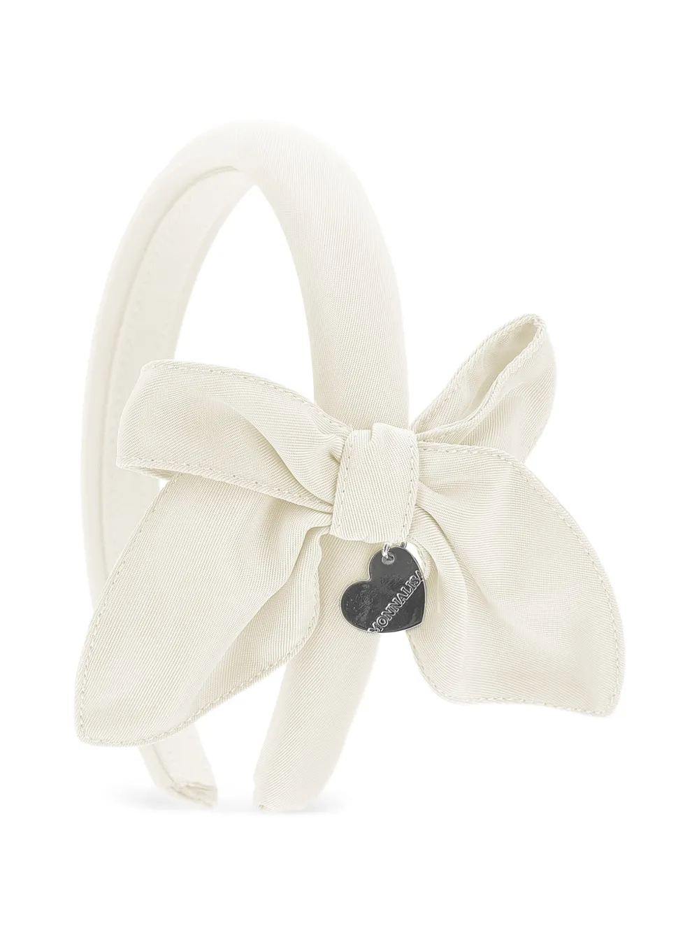Monnalisa Haarband verfraaid met strik Beige