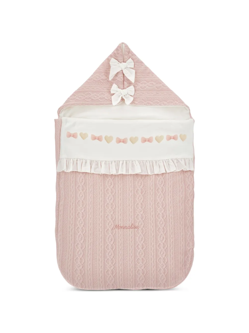 Monnalisa Sacco nanna con ruches - Rosa