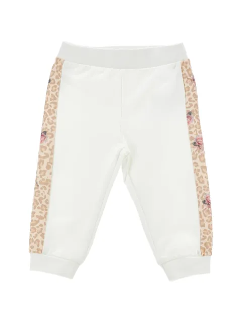 Monnalisa leopard-print track pants