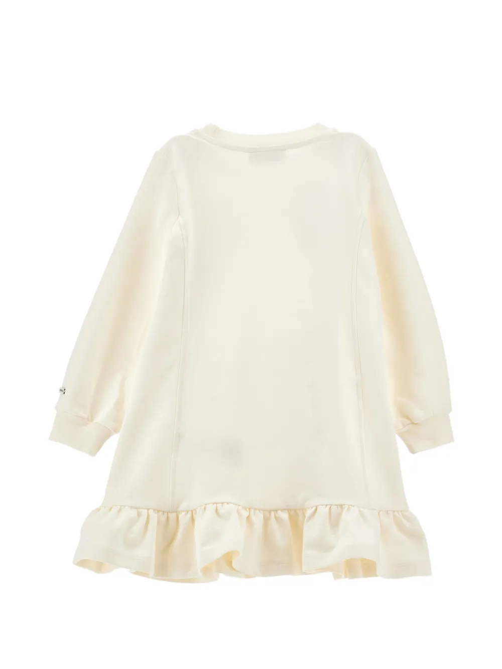 Monnalisa Jurk met ruches Beige