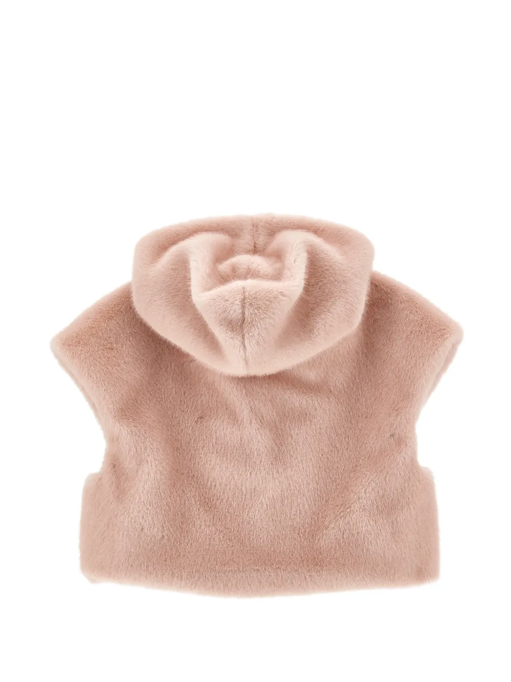 Monnalisa Gilet van imitatiebont Roze