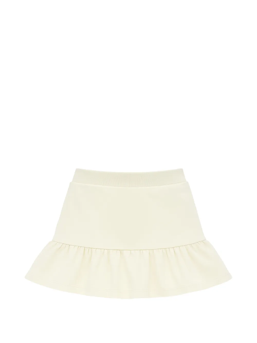 Monnalisa Rok met ruches en strikdetail Beige
