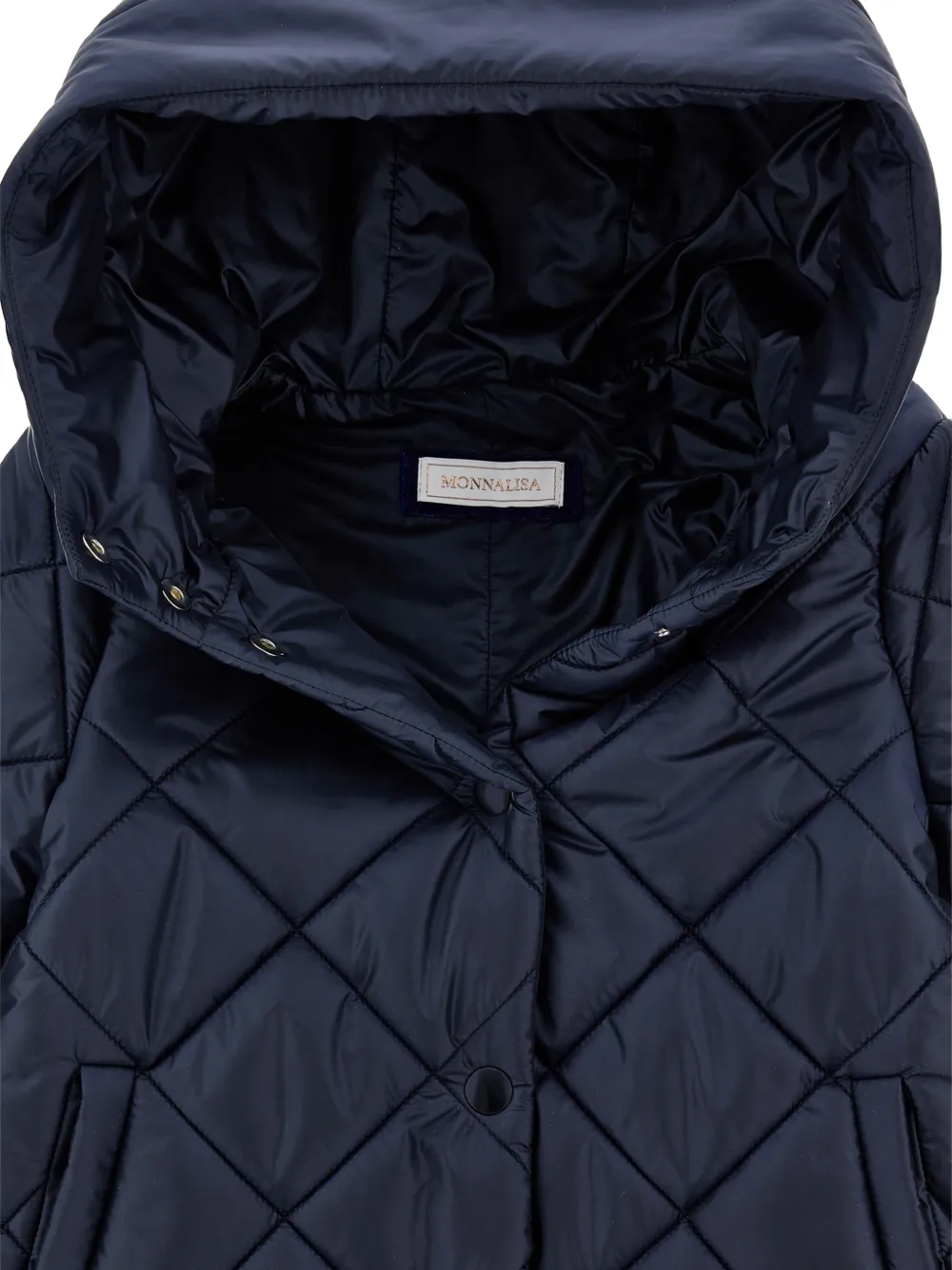 Monnalisa Jack met capuchon Blauw