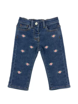 Moschino Kids テディベア デニムパンツ | ブルー | FARFETCH JP