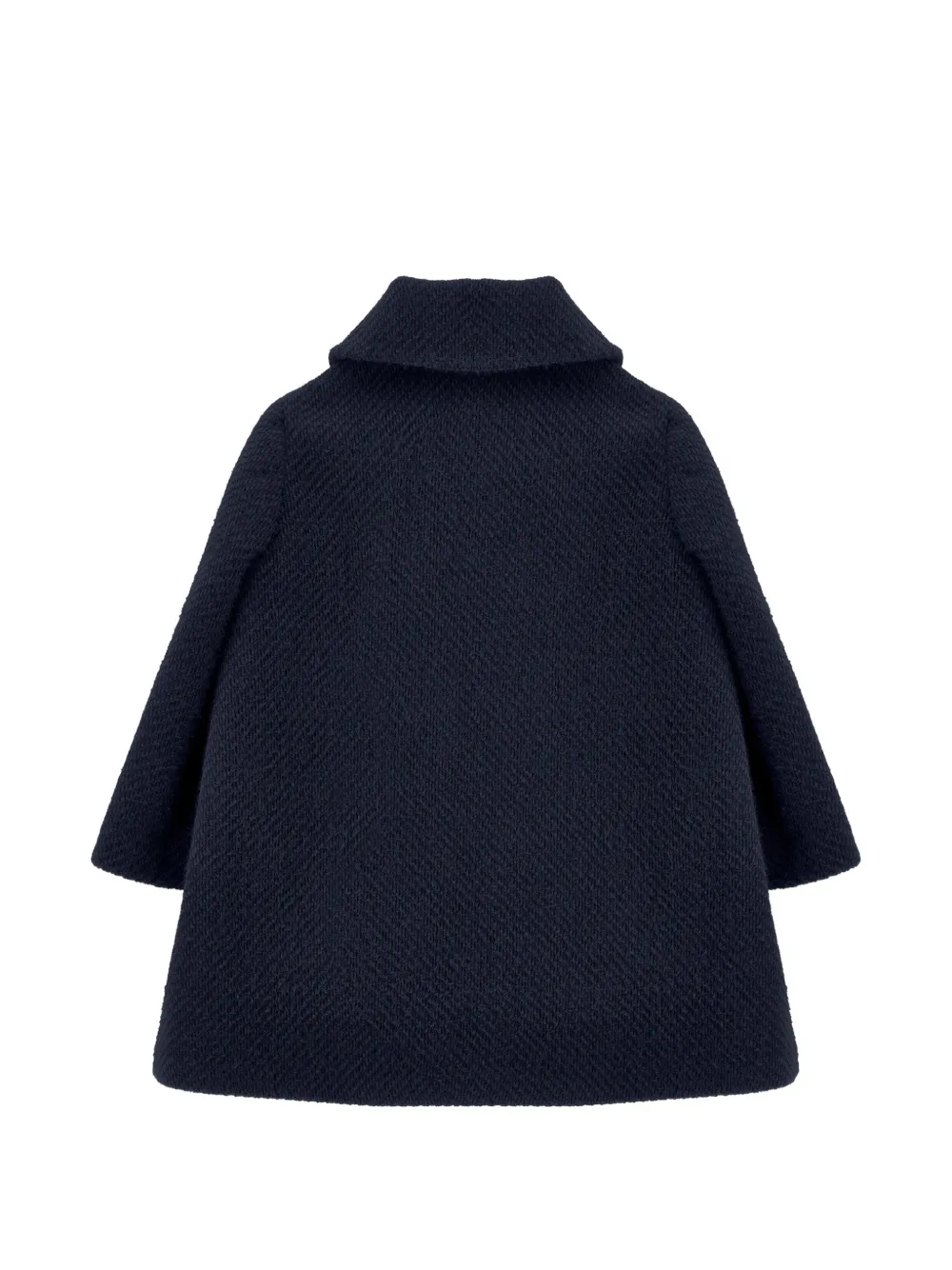Monnalisa Jas met dubbele rij knopen Blauw