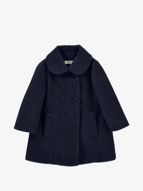 Monnalisa double-breasted coat