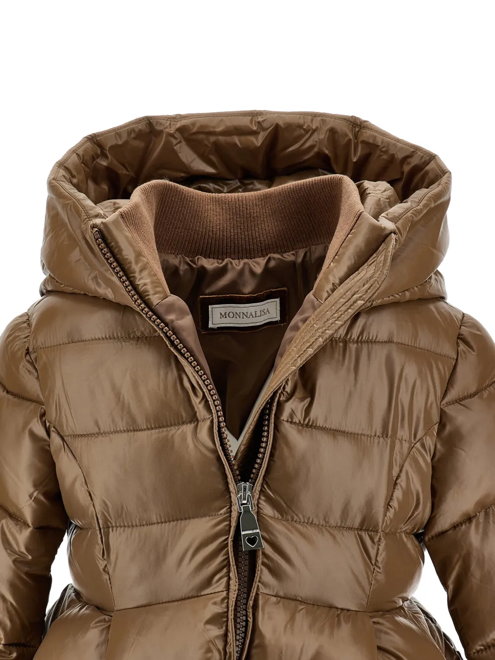 Monnalisa Jack met capuchon Bruin