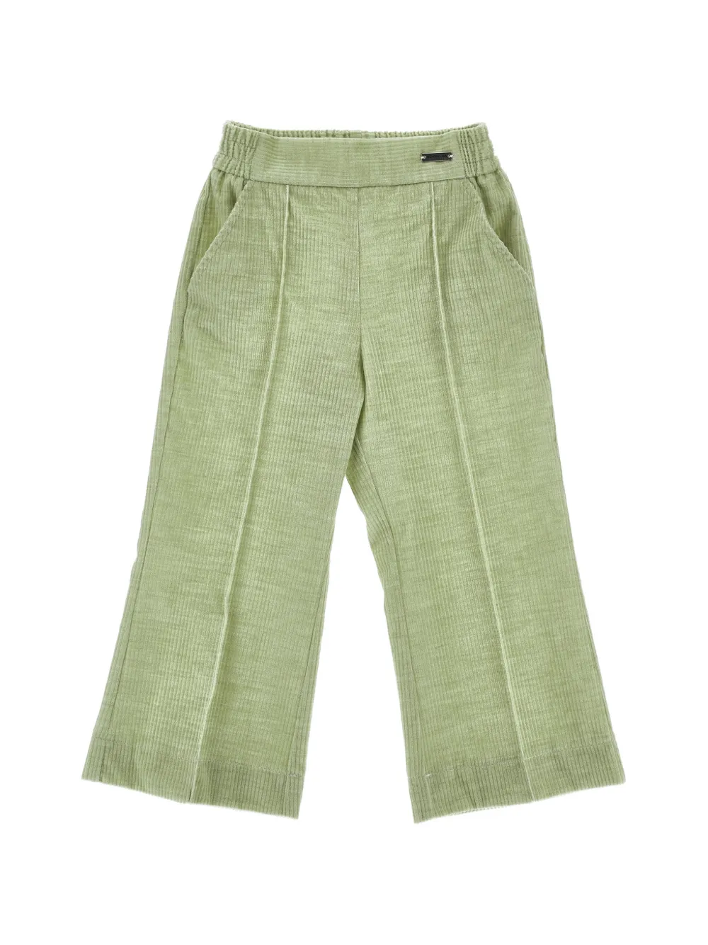 Monnalisa Pantaloni a coste - Verde