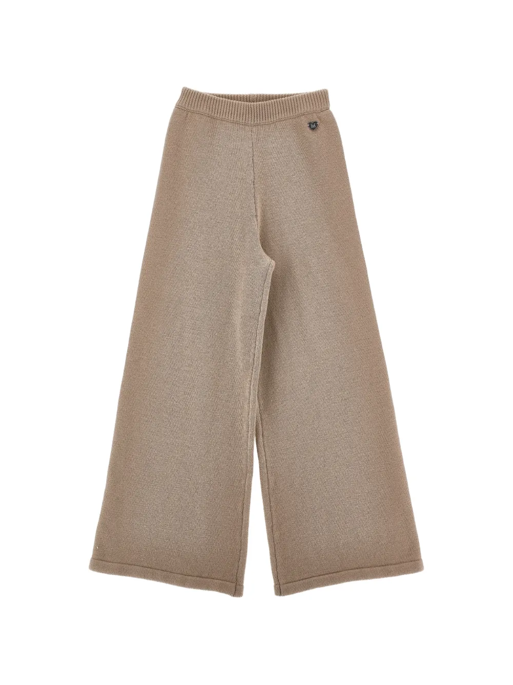 Monnalisa Pantaloni ampi in maglia - Toni neutri