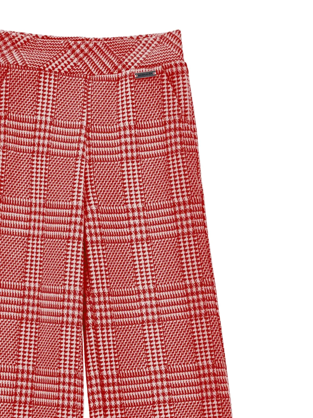 Monnalisa Geruite broek Rood