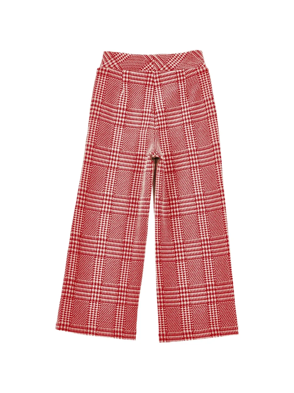 Monnalisa Geruite broek Rood