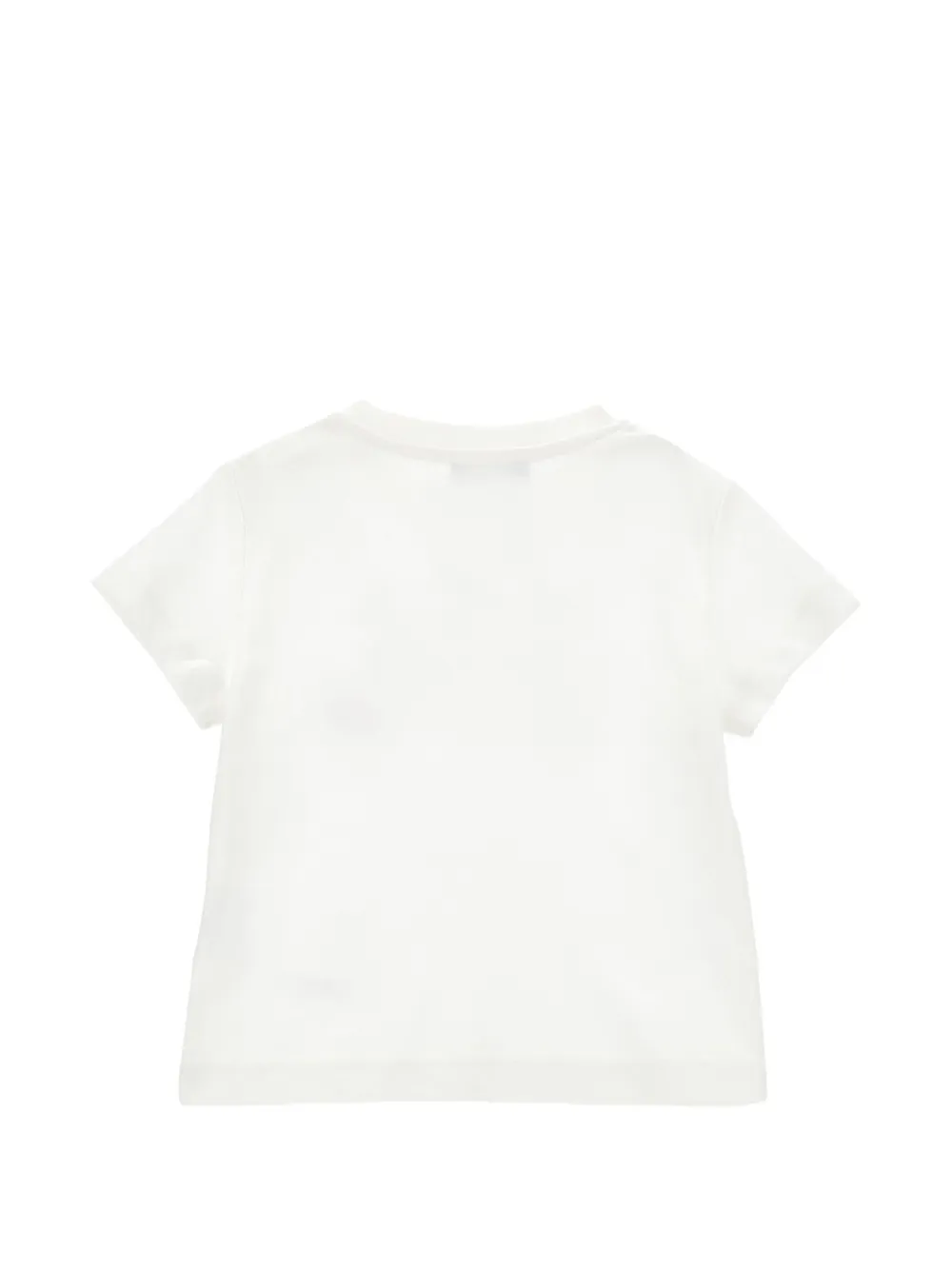 Monnalisa T-shirt met grafische print Wit