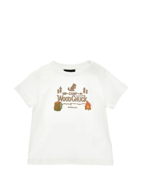 Monnalisa playera con estampado gráfico