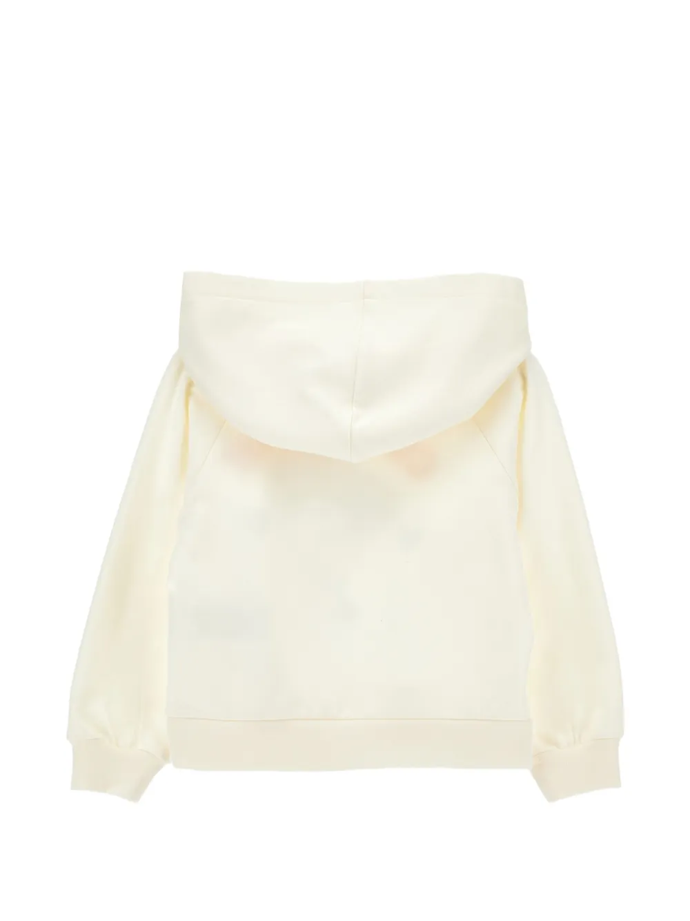 Monnalisa Hoodie verfraaid met stras Wit