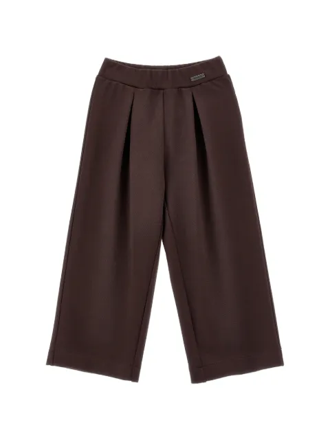 Monnalisa pantalones anchos con pinzas