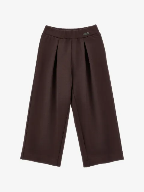 Monnalisa Plisseehose mit weitem Bein