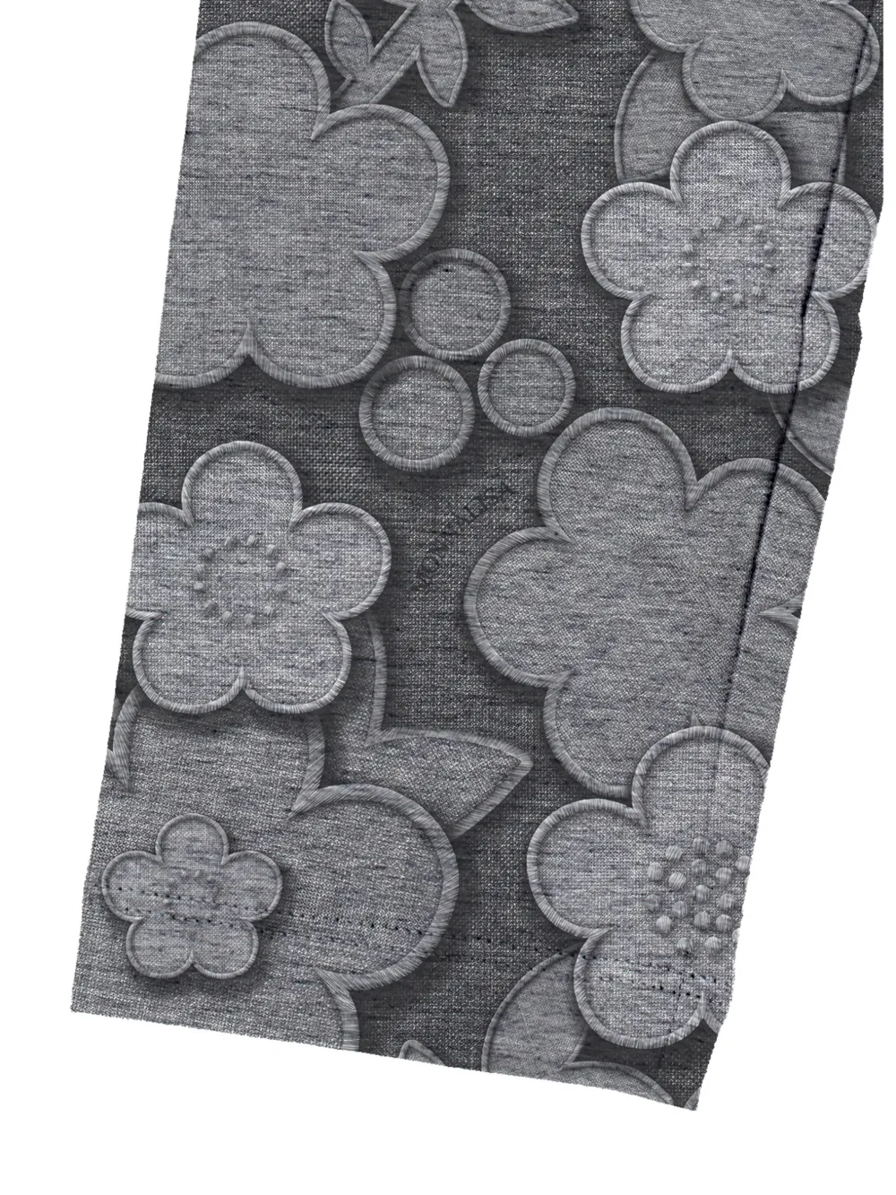 Monnalisa Legging met bloemenprint Grijs