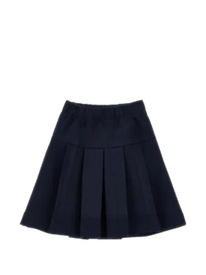 CFCL Kids Pottery elasticated-waist Ribbed Skirt | Blue | FARFETCH KW