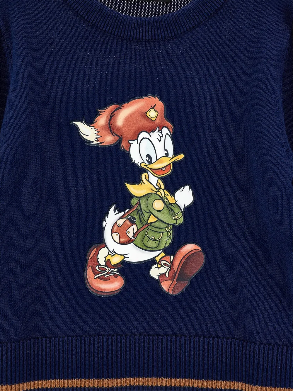 Monnalisa x Disney trui met Donald Duck-print Blauw