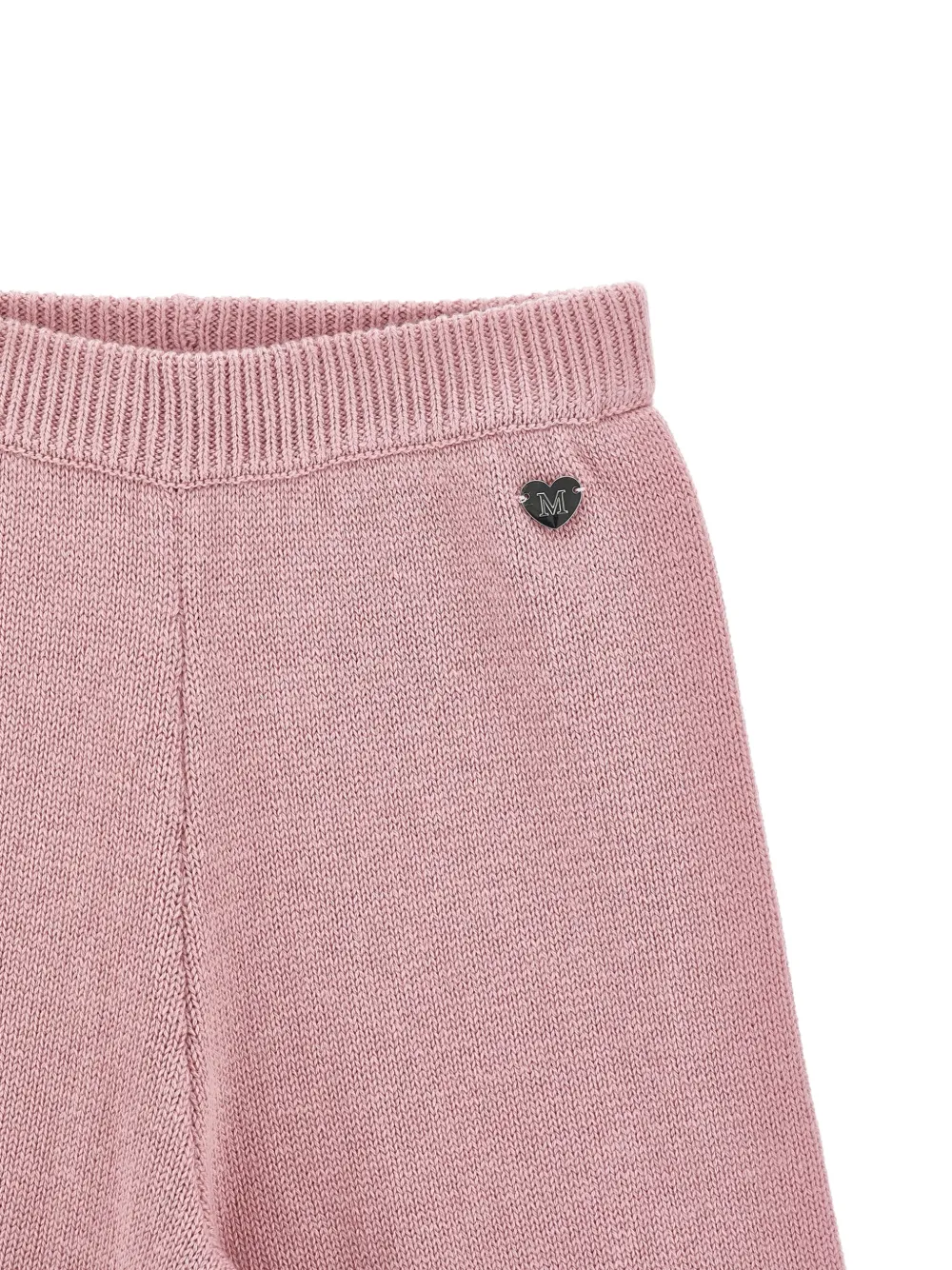 Monnalisa Broek met geribbelde tailleband Roze