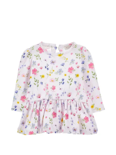 Monnalisa floral-print ruffled dress