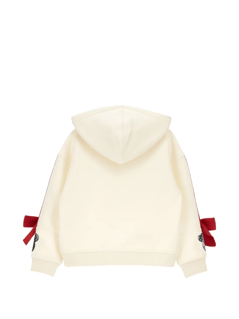 Monnalisa Hoodie met rits Beige