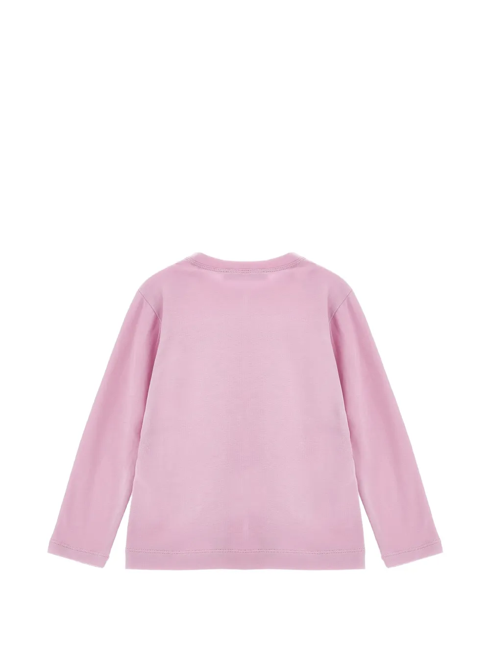 Monnalisa T-shirt met bloemenprint en strikdetail Roze