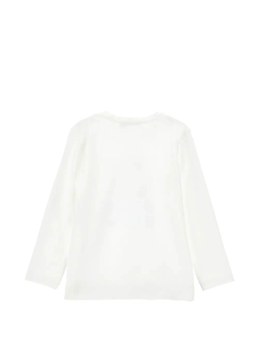 Monnalisa Daisy Duck T-shirt verfraaid met kristallen Beige