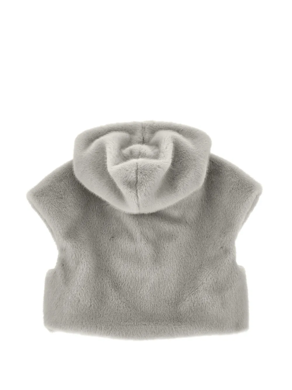 Monnalisa Gilet van imitatiebont Grijs