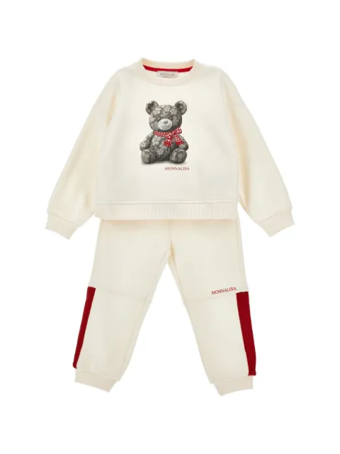 Monnalisa traje deportivo con motivo de osito de peluche