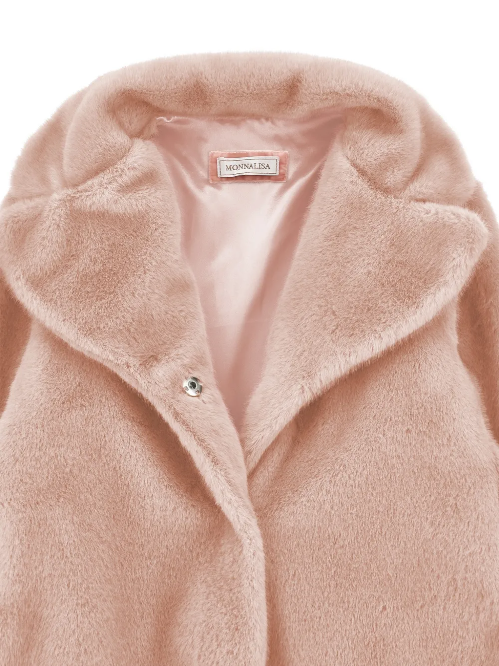 Monnalisa エコファー コート | ピンク | FARFETCH JP